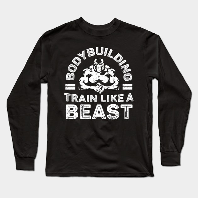 Bodybuilding Long Sleeve T-Shirt by AllWellia